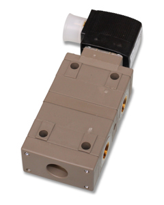 Solenoid valve 5413-G-6-B-G 1/4-24/=-F-000, 4/2 way solenval